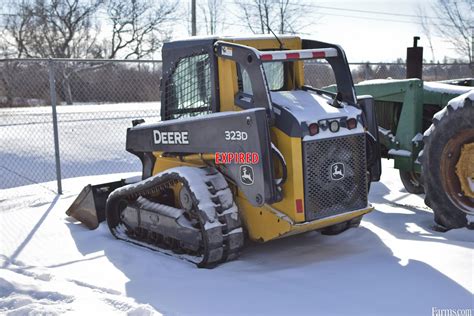 john deere 323d skid steer for sale|john deere 323d hydraulic fluid.